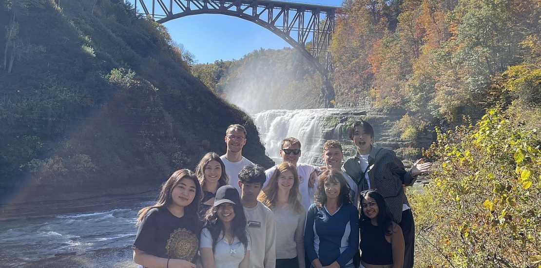 International Business Student Trip to Letchworth State Park: SUNY Brockport