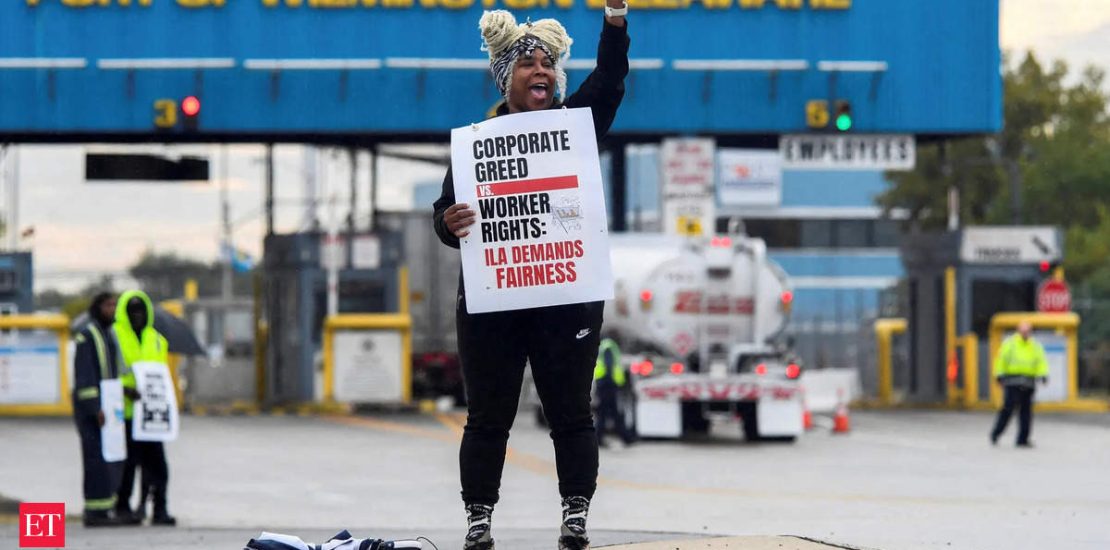 us ports on strike: US ports strike: 14 major seaports from Texas to Maine shutdown, threat looms large for global economy