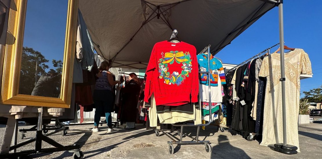 Dead Lady’s Closet is just one of many small businesses hoping to attract customers on Saturday. (Spectrum News/Destiny Wiggins)