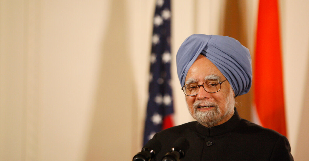 Manmohan Singh, Indian Premier Who Spurred Economic Boom, Dies at 92