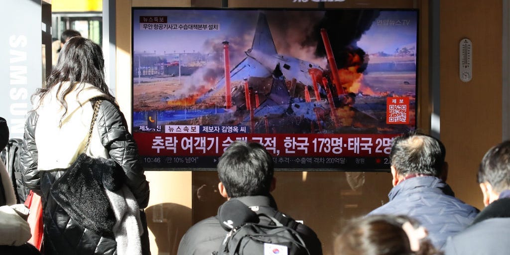 Plane Crashes at South Korea Airport, Killing 179 People