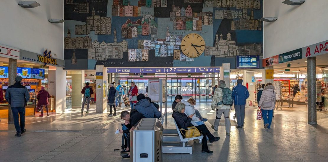 Train Station Of The Bavarian City Of Rosenheim - Source: Getty