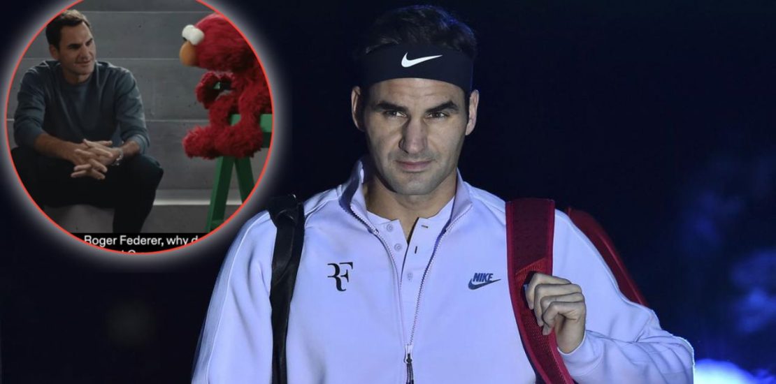 (Video) Seseme Street’s Elmo trolls Roger Federer while explaining On’s brand name in a Super Bowl commercial