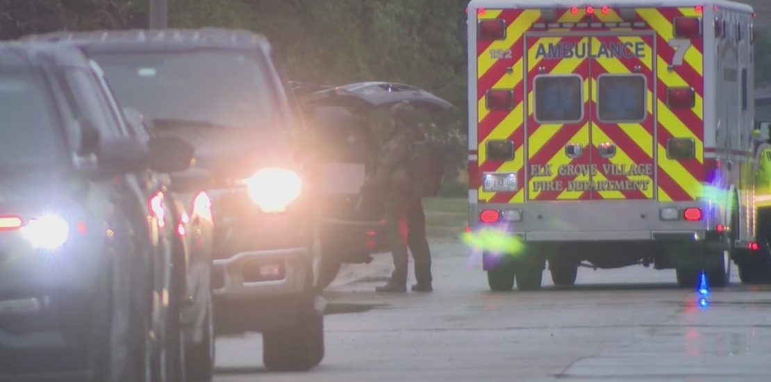 Standoff outside Elk Grove Village business ends peacefully, police say