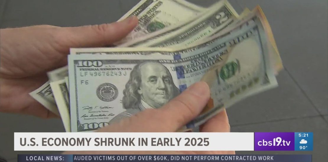 U.S economy shrunk in early 2025, GDP sees first decline in 3 years due to economic uncertainty