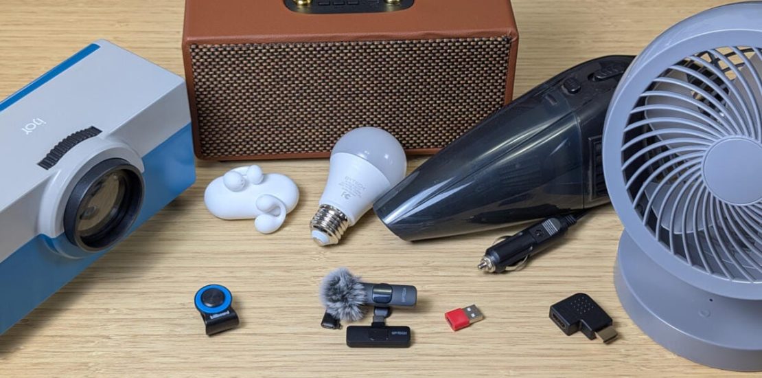 collection-of-ten-dollar-store-tech-items-on-desk