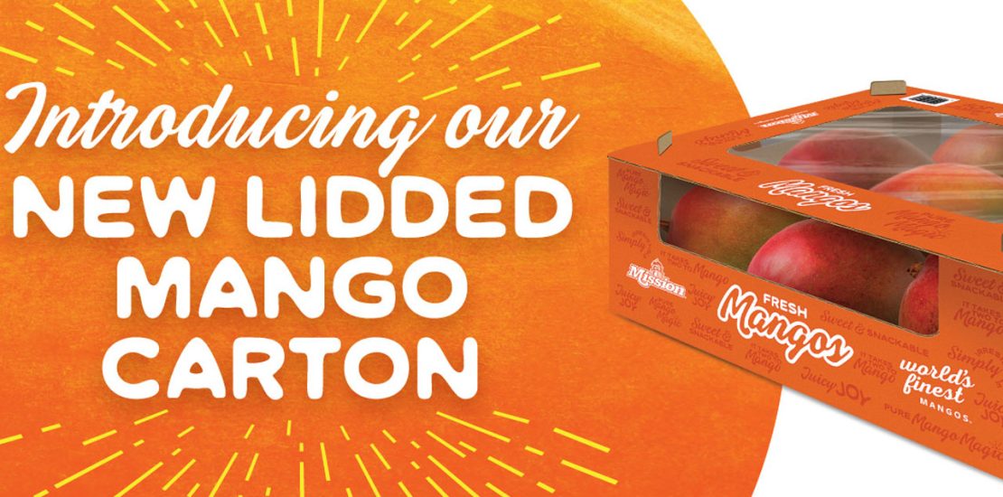 Mission Produce Introduces Display-Ready Lidded Mango Carton to Support Retail Merchandising and Category Growth